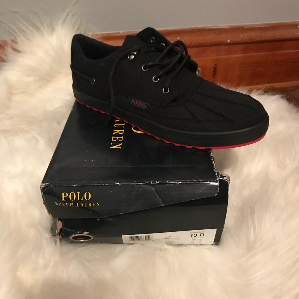 Men’s Ralph Lauren Polo canvas shoes